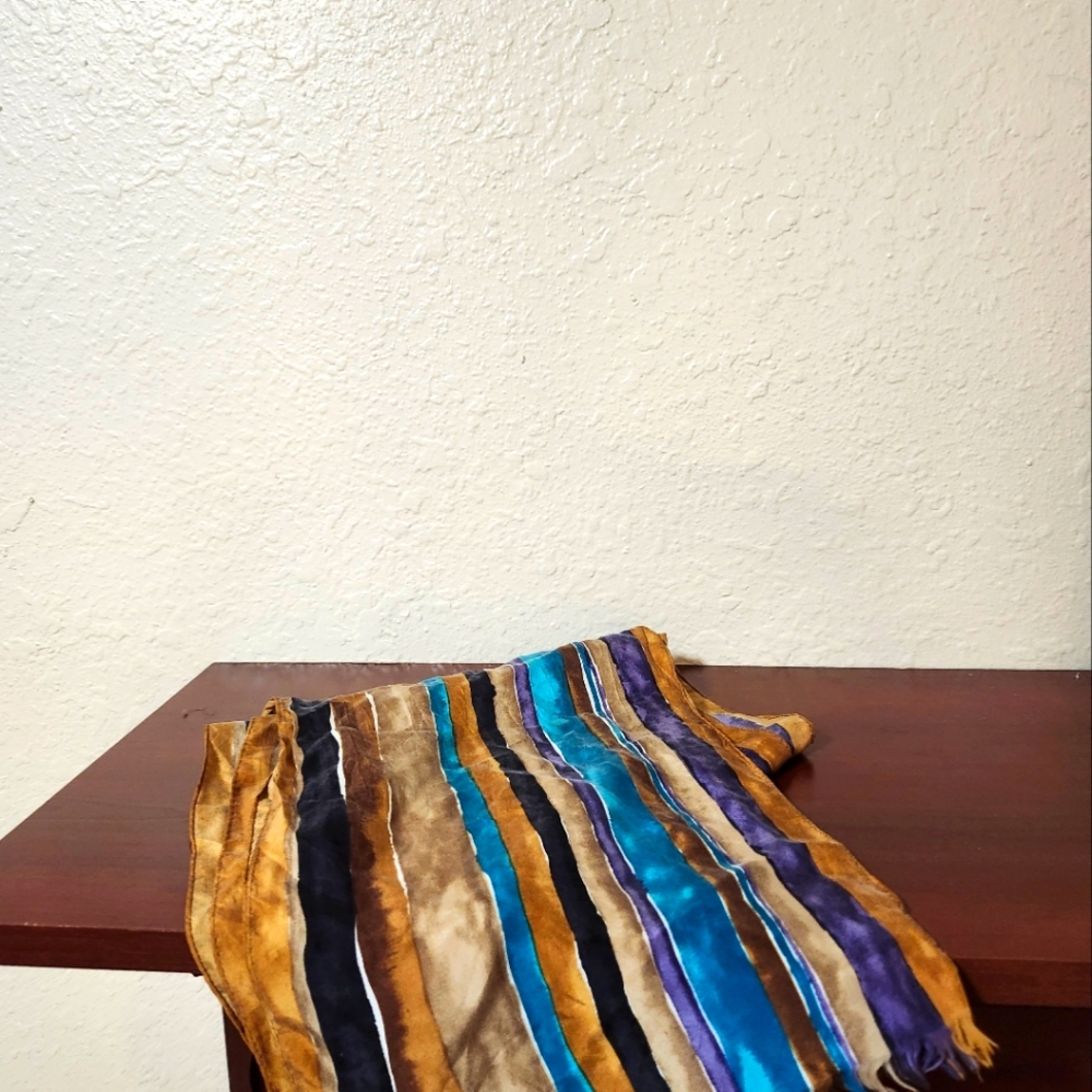 New York Studio brand luxury silk scarf